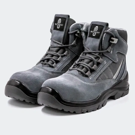 Ботинки ПУ/ТПУ замшевые с КП и КС