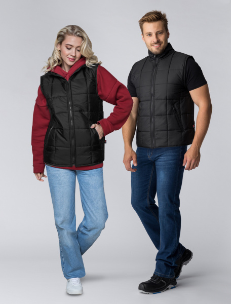 Жилет ОФИС зимний (чёрный)