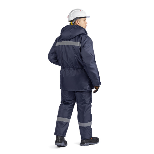 Костюм Мастер СОП с ПК утепленный 2-3 кл.защиты (т.синий)