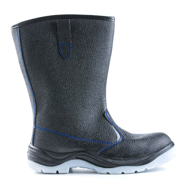 Сапоги ЛИДЕР Л16ТМ ПУ/ТПУ кожаные с МП иск. мех