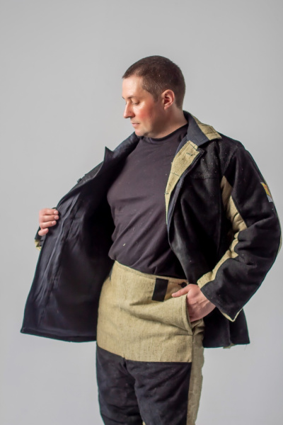 Костюм сварщика зимний со спилком 2,3