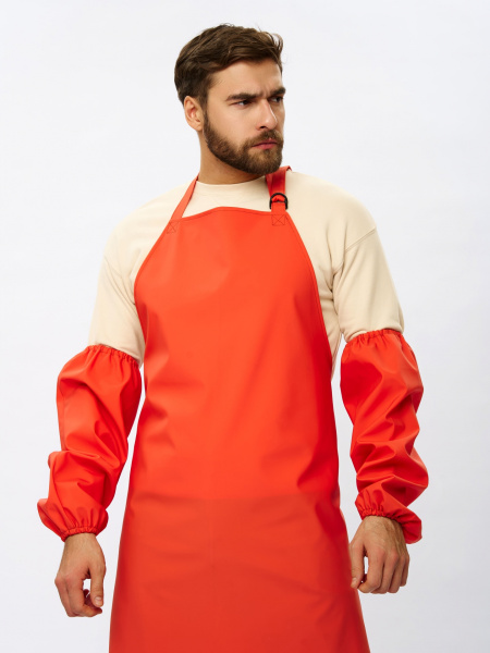 Нарукавники PROFLINE SPECIALIST влагозащитные ПВХ 550 (оранжевый)