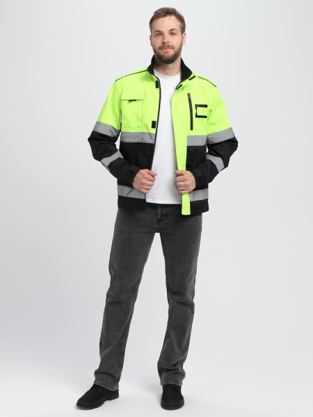 Куртка-трансформер PROFLINE SPECIALIST МВО сигнальная (желтый/черный)