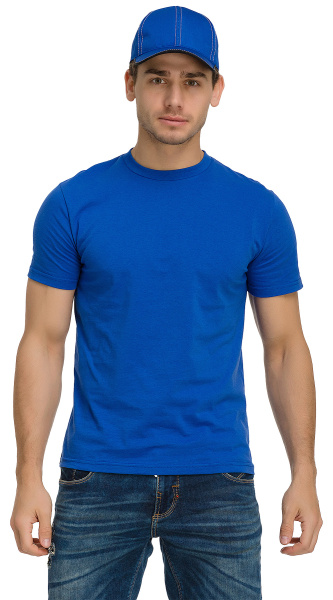 Футболка RONTA FUT001 (васильковый)