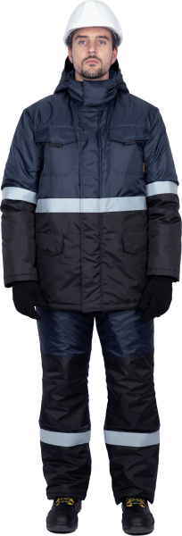 Костюм МЕРКУРИЙ-2 зимний с ПК (т.синий/черный)