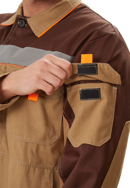 Костюм РОЛЬФ с ПК (бежевый/коричневый)