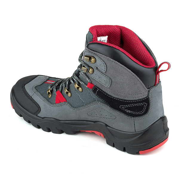 Ботинки ЛИДЕР WG2-18-NTS ПУ-Резина (серый/красный)