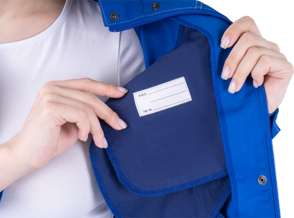 Куртка ТУРБО SAFETY женская (василек/синий)