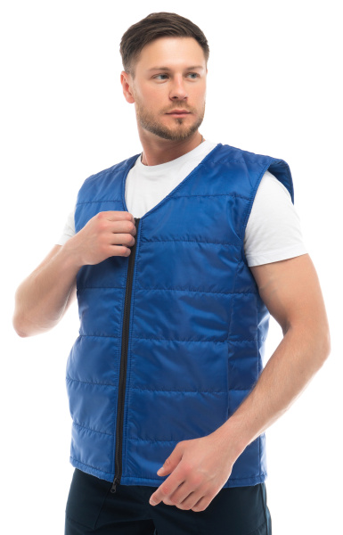 Жилет СТАНДАРТ зимний (васильковый)