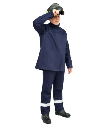 Костюм сварщика ОНИКС СОП 2 кл.защиты с БР (т.синий)