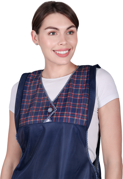 Фартук ХОЗЯЮШКА нейлоновый (т.синий)