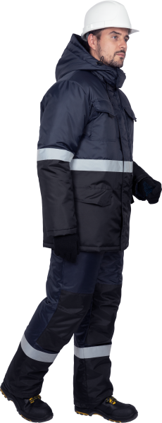 Костюм МЕРКУРИЙ-2 зимний с ПК (т.синий/черный)