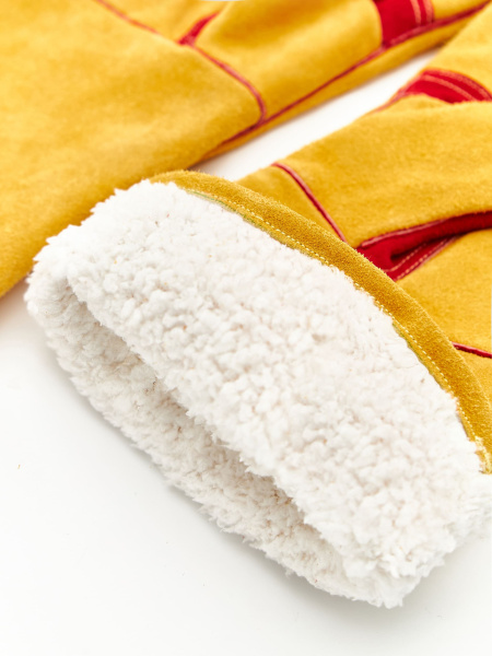 Перчатки PROFLINE LEADER TERMO WINTER зимние спилковые