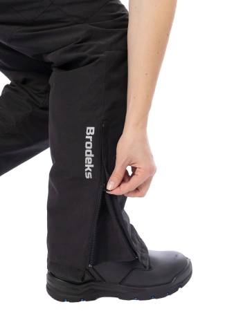 Брюки BRODEKS KW358 зимние женские (черный)