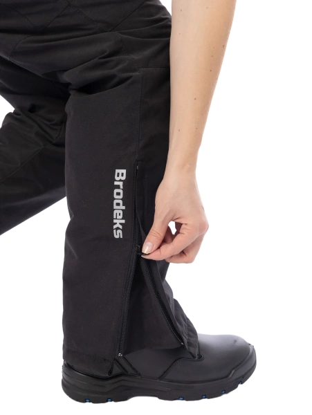 Брюки BRODEKS KW358 зимние женские (черный)