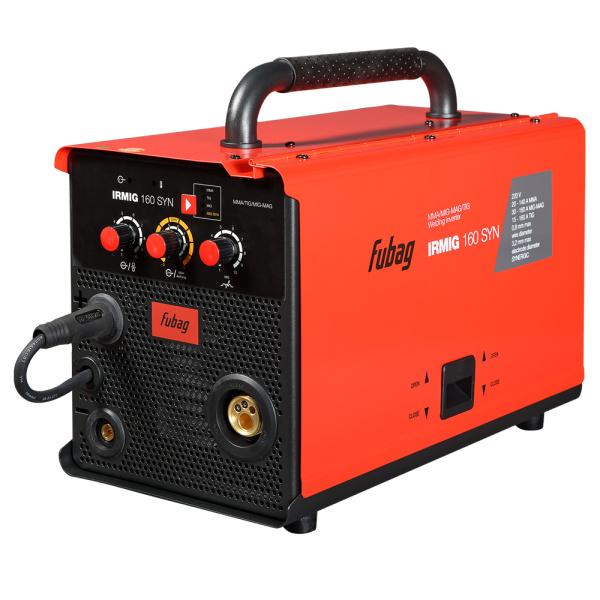 Полуавтомат FUBAG IRMIG 160 SYN с горелкой 150А+маска сварщика ХАМЕЛЕОН IR 9-13N S+краги FWGN 10R
