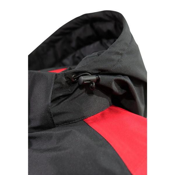 Куртка BRODEKS KW 208 женская зимняя (черный/красный)