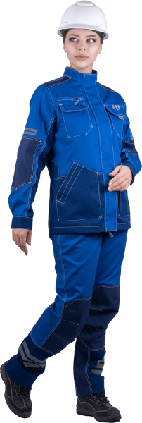 Куртка ЭДВАНС женская (василек/синий)