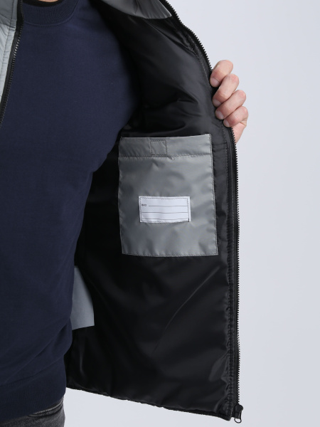 Жилет ОФИС зимний (серый)