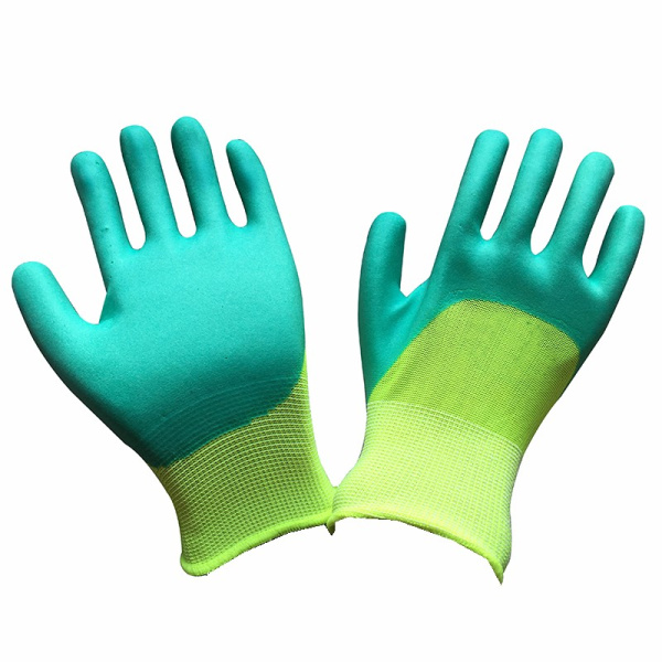 Перчатки ПЕНА нейлоновые (зелёный)