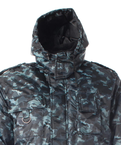 Костюм ОХРАННИК зимний с ПК (КМФ)