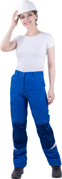 Брюки ТУРБО SAFETY женские (василек/синий)
