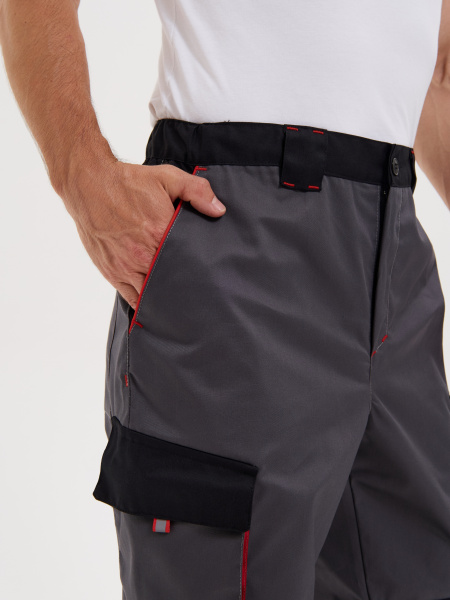 Костюм КОСТА с БР (серый/чёрный/красный)