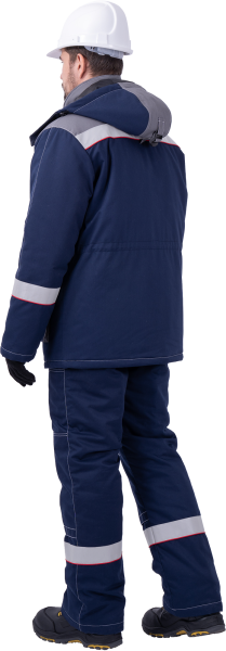 Костюм НАДЫМ зимний (т.синий/серый)