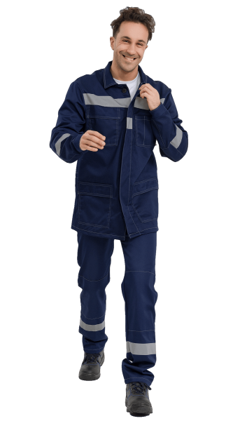 Костюм RONTA KS802 с ПК (т.синий)