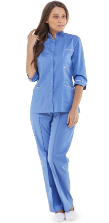 Куртка БЕЛУ женская (голубой) женские медицинские