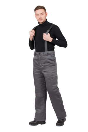 Брюки ПРИМ зимине (серый)