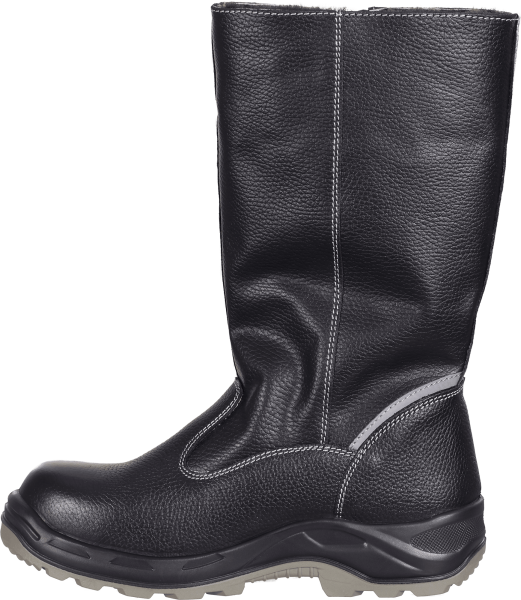 Сапоги TURBO ПУ/нитрил высокие с КП нат. мех