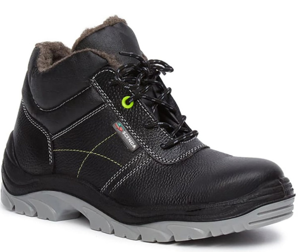 Ботинки РЕДГРЕЙ зимние ПУ/ТПУ с МП и АС (черный)