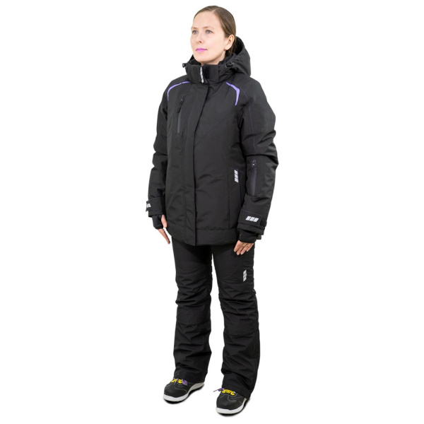 Куртка BRODEKS KW 208 женская зимняя (черный)