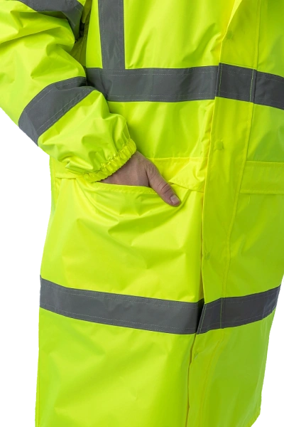 Плащ-дождевик BRODEKS KS252 сигнальный (желтый)