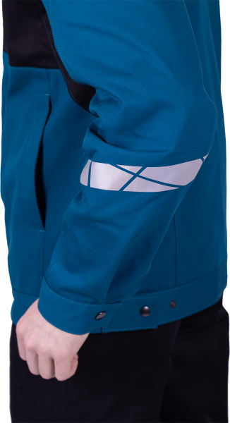 Куртка СТРОНГ ИМПОРТ (бирюзовый/черный)