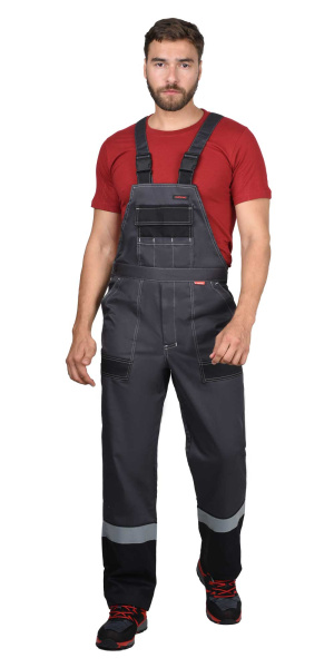 Костюм СИРИУС-ВИВАТ с СОП с ПК (черный/красный)