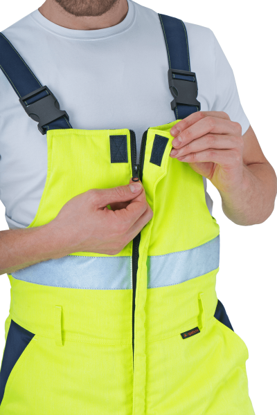 Костюм РЕФЛЕКТ-1 зимний с ПК (желтый/синий)