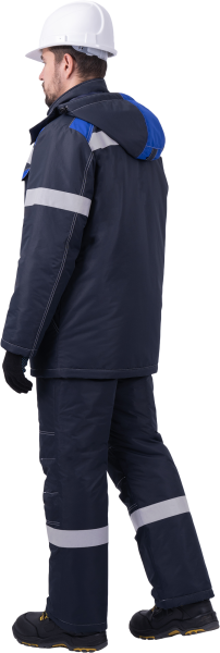 Костюм СТАРАТЕЛЬ зимний с БР (синий/василёк)