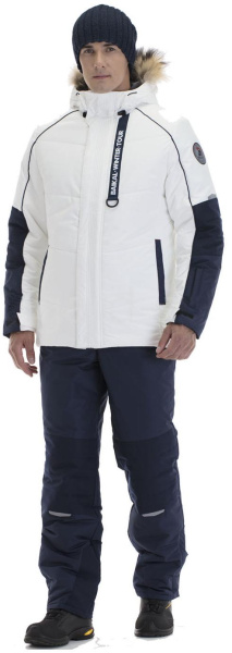 Костюм БАЙКАЛ ВИНТЕР ТУР зимний (белый/черный)