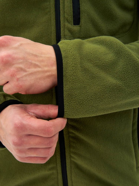 Толстовка H23010 флисовая (хаки)