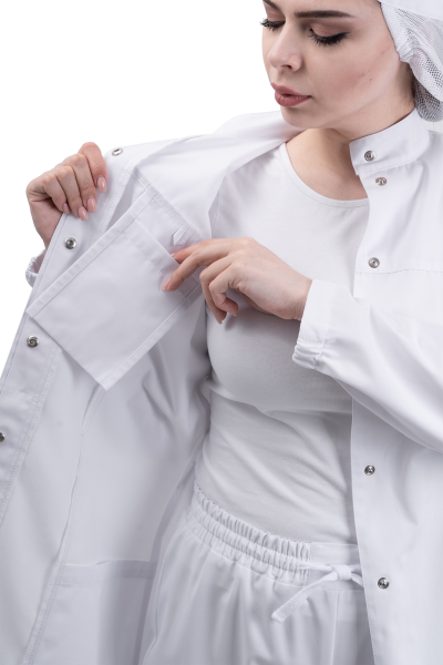 Халат АПРЕЛИЯ ХАССП (белый)