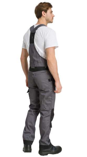 Костюм RONTA KS810 с ПК (т.серый/черный/лайм)