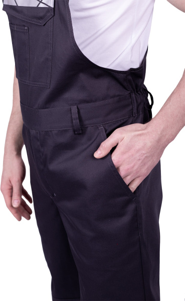 Полукомбинезон СТРОНГ (т.серый)