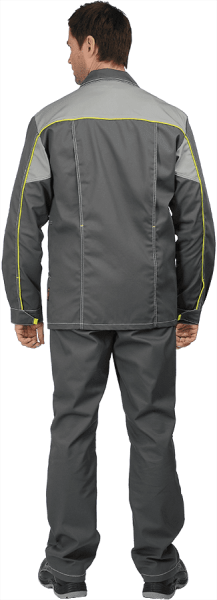 Куртка ТУРБО удлиненная (серый)