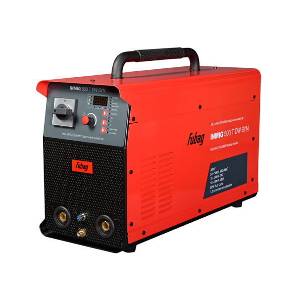 Полуавтомат FUBAG INMIG 500T DW SYN+DRIVE INMIG DW+Шланг пакет 5м+горелка FB 500 3m+Cool 70+тележка