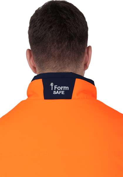 Жилет ACTIVE утепленный (оранжевый/синий)