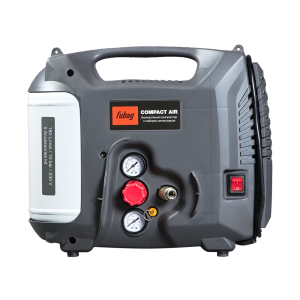 Компрессорный набор FUBAG Compact Air безмасляный компрессор + 5 предметов