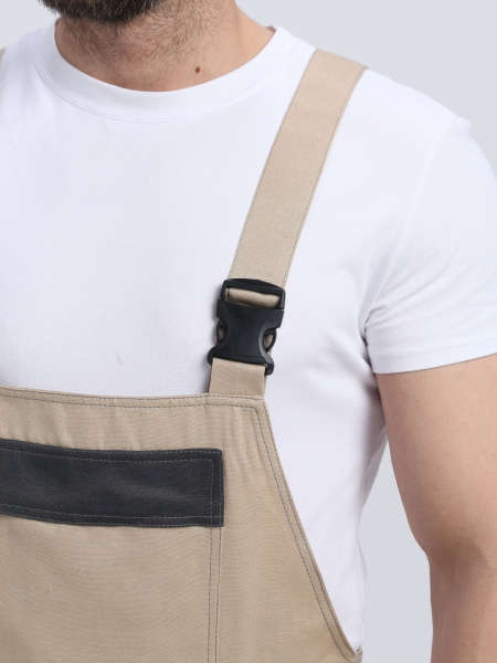 Костюм ЛИГОР-2 СОП с ПК (бежевый/т.серый)