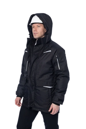 Парка BRODEKS KW 215 зимняя (черный)